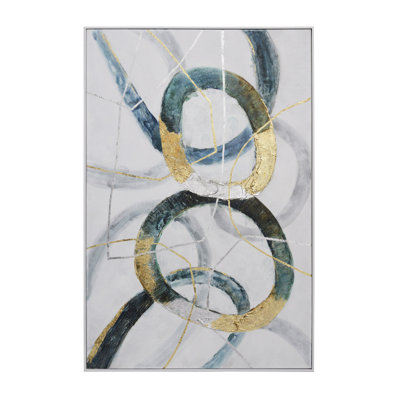 Berna Rings - Single Picture Frame Painting on Canvas