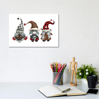 «Gnome Christmas» par Ephrazy, impression sur toile tendue