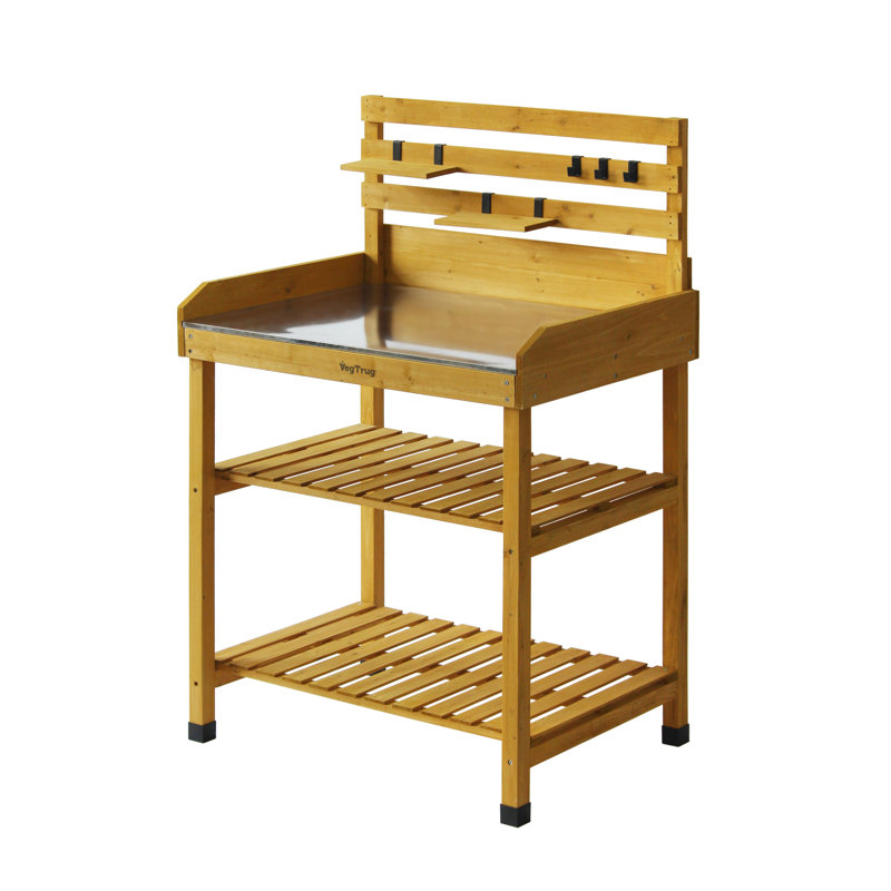 Potting Table - (FSC 100%), Light Brown