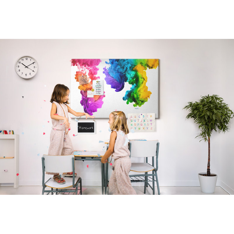 Manferd Magnetic Cork Corkboard / Bulletin Board Bulletin Board