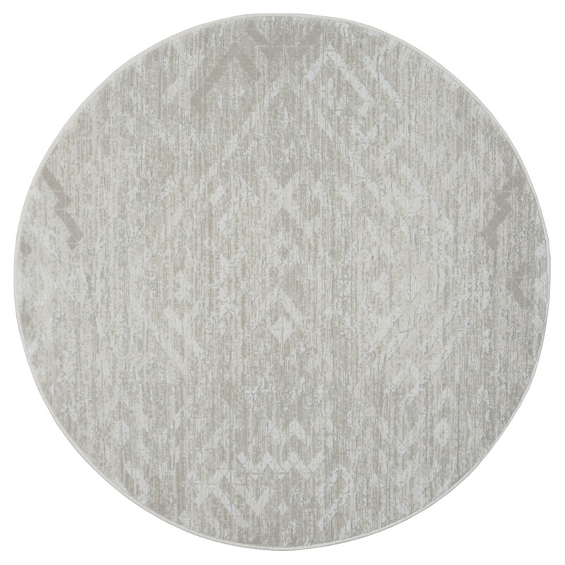 Sophia Cream Rug, Round 120cm