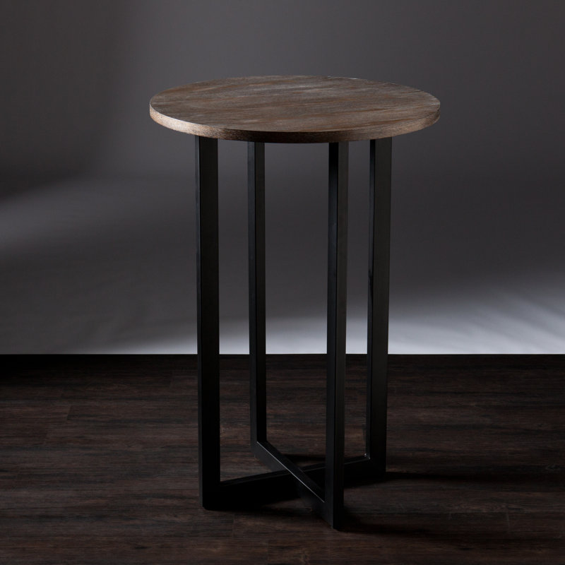 Chisolm Round Metal Base Dining Table