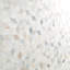 Castella de Blanc Cube 12 in. x 12 in. Honed Marble Mosaic Floor and Wall Tile