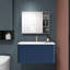 Meuble-lavabo mural simple 30 po en chêne naturel rayé avec plateau en céramique-97698935-113606724