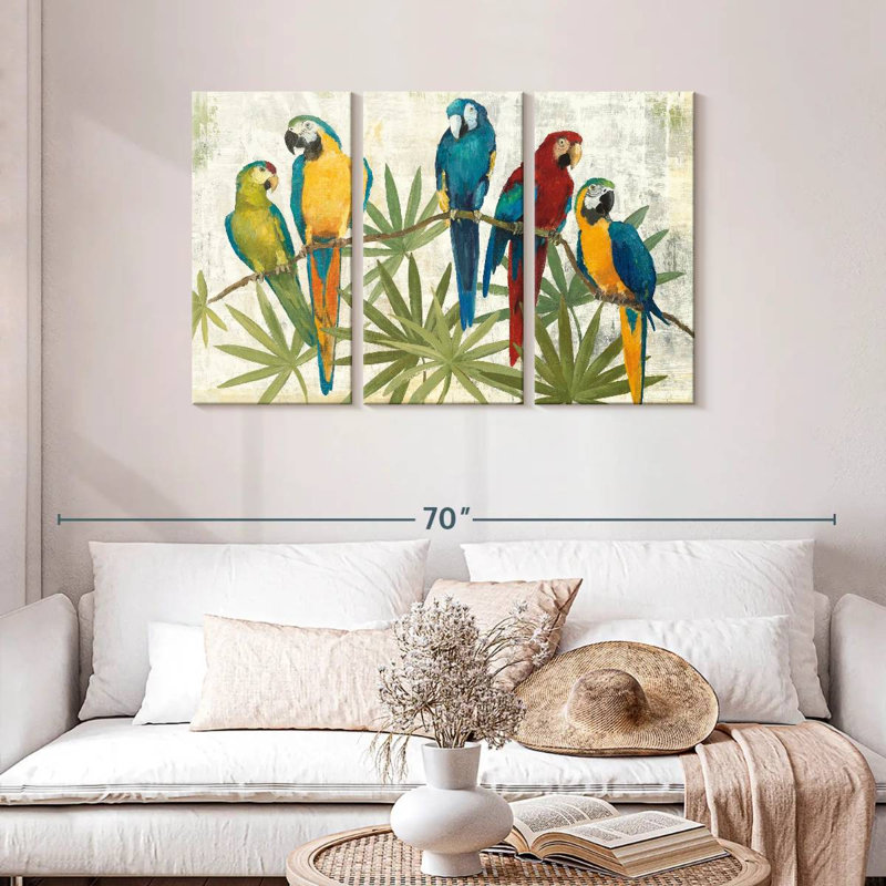 Birds Of A Feather, 28" H x 45" W