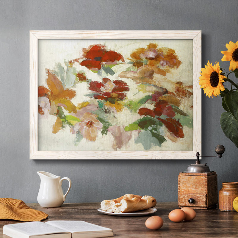 Floral Impressions V1, reproduction d'art sur toile, Blanc, H 14 po x l 20 po x P 1,5 po