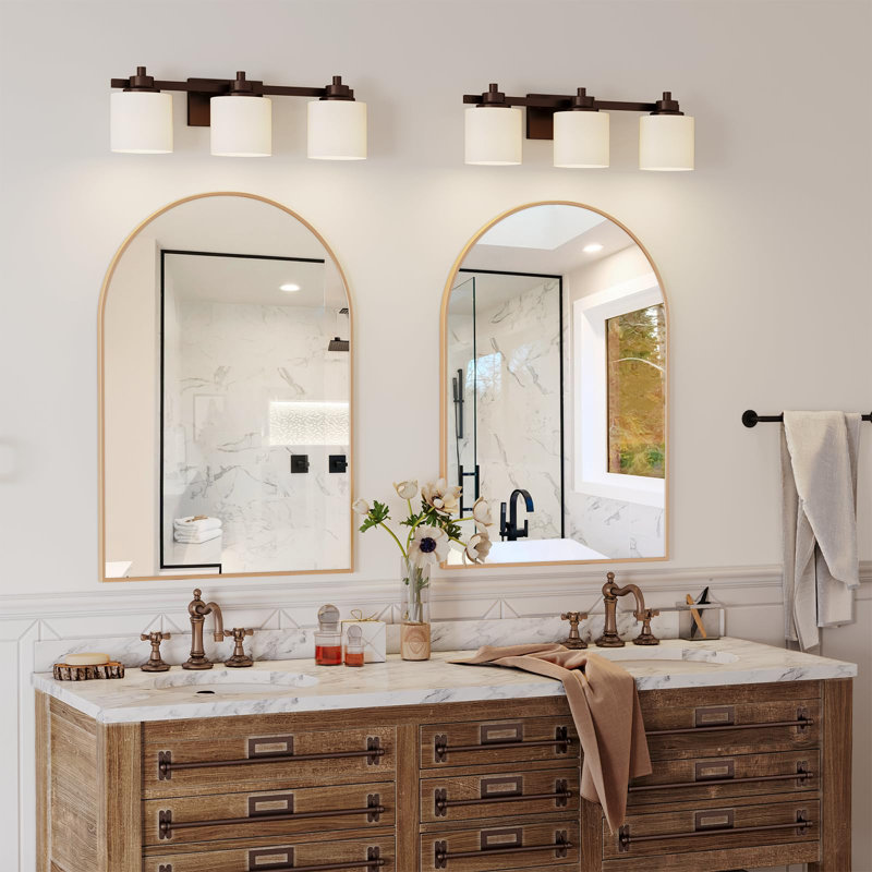 Aluminium Arch Mirror