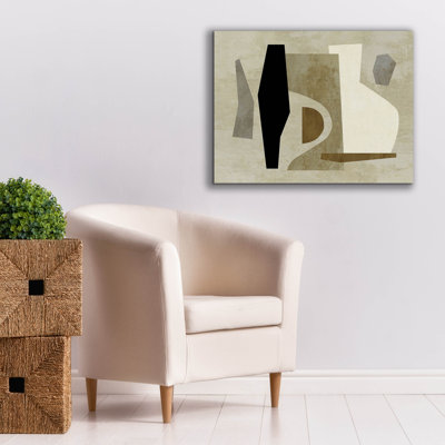 «Collage No. 31» par Suzanne Nicoll, art mural sur toile, 34 po x 26 po