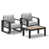 Light Gray Cushion/Black Frame is out of stock