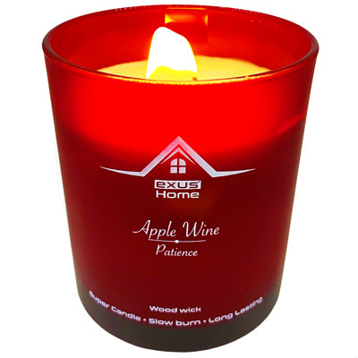 Apple Wine Scented Jar Candle