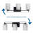3 - Light Dimmable Vanity Light-1407369384