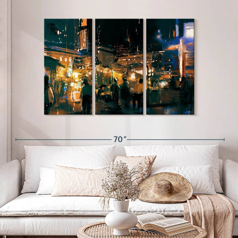 Sireci Tokyo, 32" H x 50" W