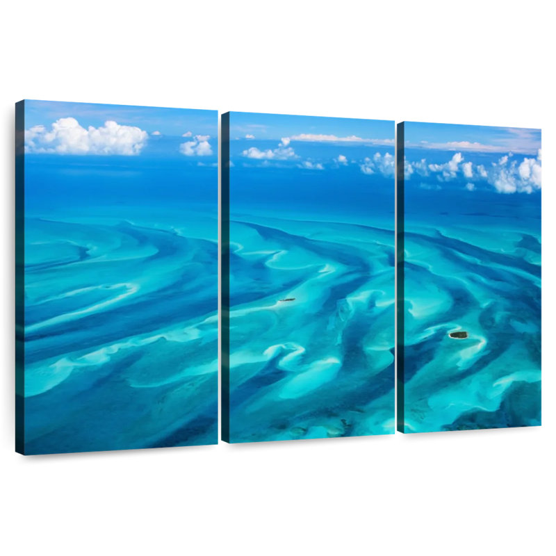 Gillard Bahamas Islands, 28" H x 45" W
