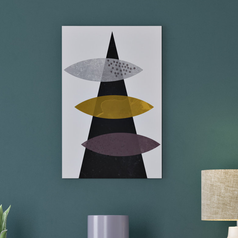 « ellipses automne », impression sur toile tendue, H 12 po x l 8 po x P 0,75 po, Toile tendue, Pas de tapis