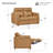 Zero Wall Power Reclining Loveseat With USB & Type C