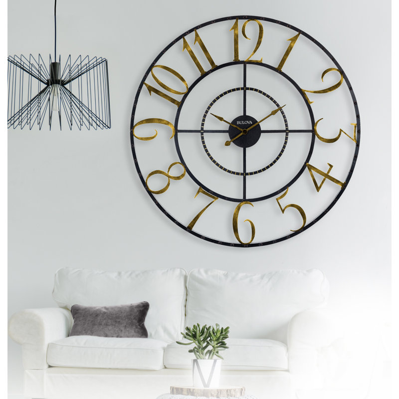 Metal Wall Clock