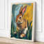 Curious Rabbit Boho - Wrapped Canvas-188420064-188420070