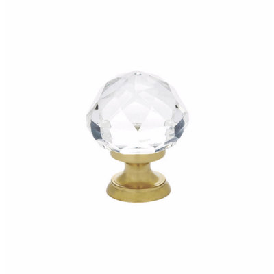 Emtek Diamond Glass Cabinet Knob