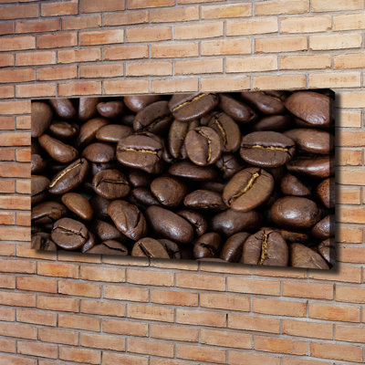 Coffee Beans - Wrapped Canvas Print