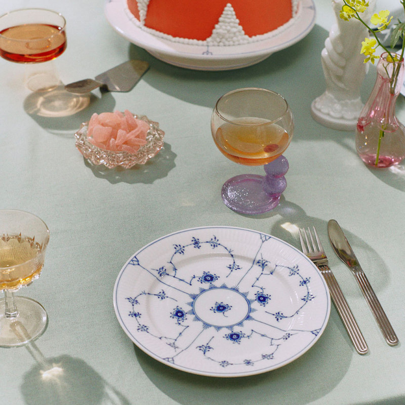 Royal Copenhagen Blue Fluted Plain 10.6299" Dinner Plate