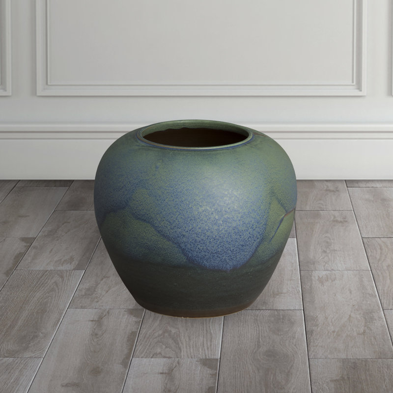 Vase de table en céramique Verdigris