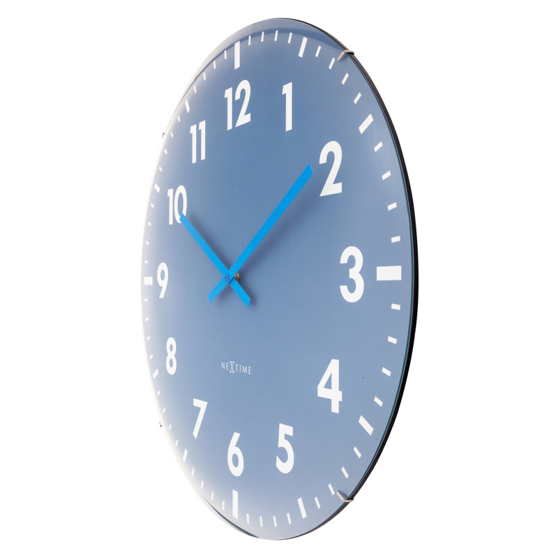 Citybeat Wall Clock, Blue