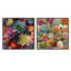 Amelie - Ensemble de 2 collages botaniques carrés-101845564-101845570
