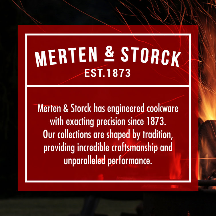 Merten & Storck Stainless Steel 3.5-Quart Sauté Pan with Lid