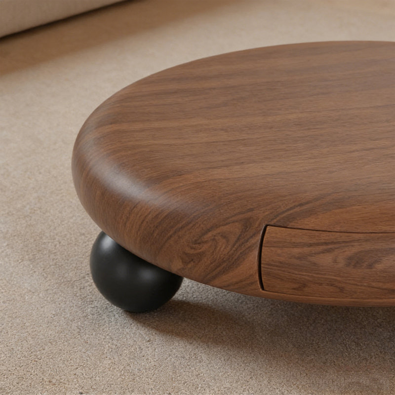 High-End Luxury Drawer Storage Coffee Table sets
