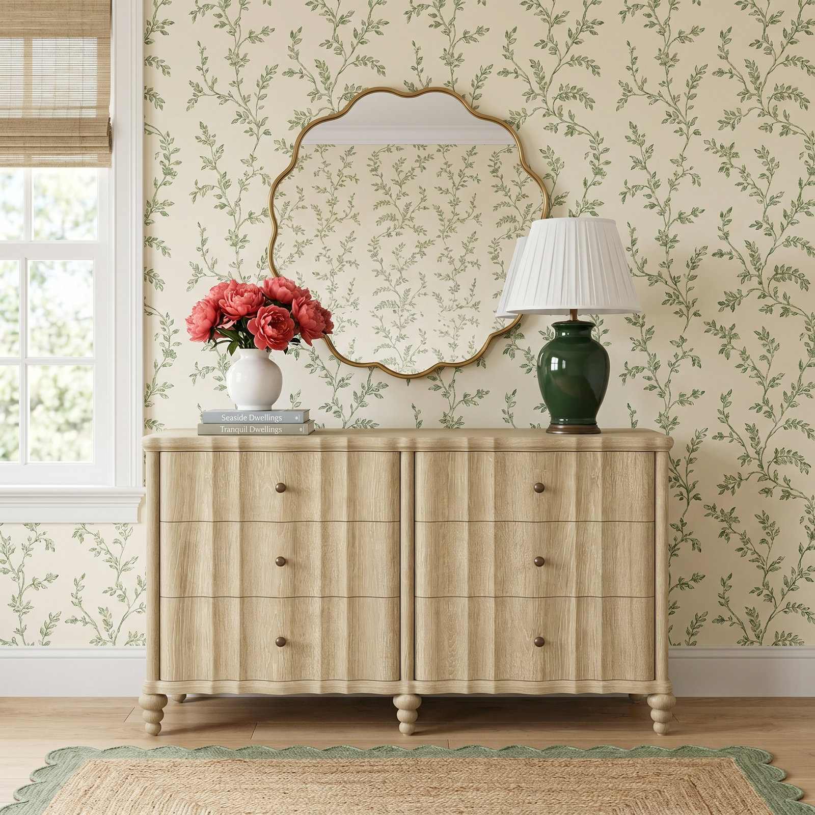 Haven 68" Dresser, White