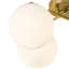 Glass Semi Flush Mount