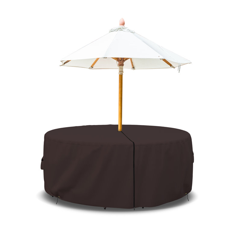 Outdoor Cover, 61cm H x 276.9cm W, Coffee