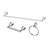3 - Piece Bathroom Hardware Set-101232336