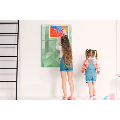 Magnetic Glass Photo Memo Board