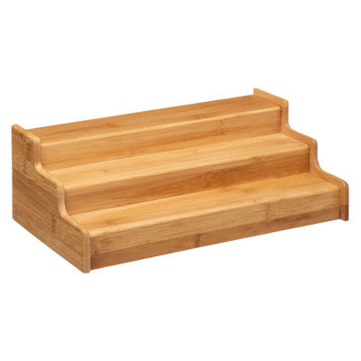 Extendable Bamboo Free-Standing Spice Rack