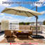 Parasol d'extérieur en porte-à-faux 9 'X 12' avec manivelle-1244495029-1244651341