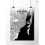 Miami City Map - No Frame Print-491518375