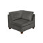 Ensemble de canapé modulaire en chenille gris modulaire 6 pièces