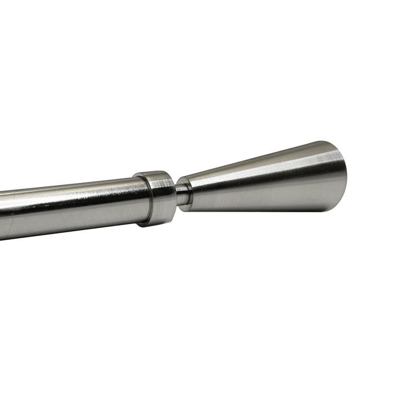 Tringle à rideaux simple ajustable Vanora, 72" - 144"