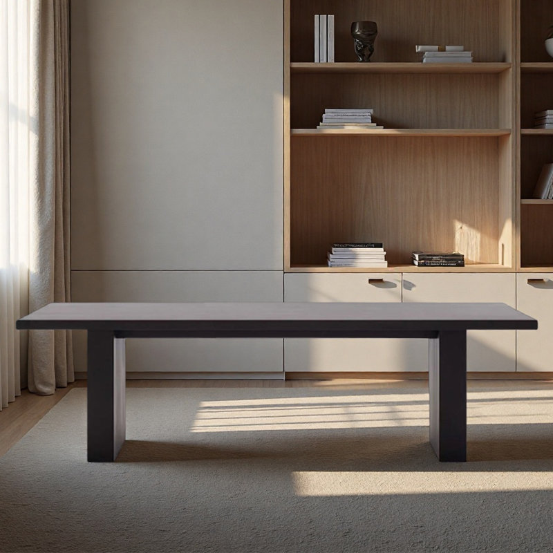 Bureau Buariki, H 29,53 po x l 86,61 po x P 35,43 po, Tanné