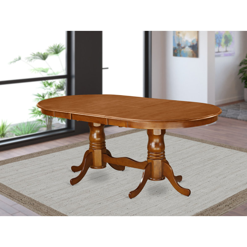 Table de salle à manger Plainville, Brun
