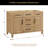 Solana 47.2" Single Bathroom Vanity Base Only in Weathered Fir