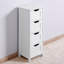 Chic White Bathroom Cabinet With Innovative Drawer Solutions For Efficient Storage Stylish Drawers - Transforms Home Decor