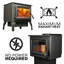 Us Stove 2,500 Sq. Ft. Wood Stove 