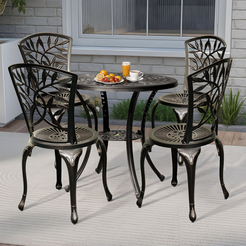 Aviendha 2 - Person Patio Dining Set with Round Table