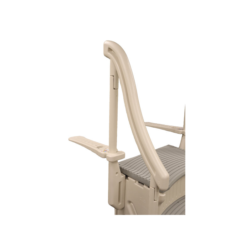 Confer Plastics Curved In-Pool 3 Step Ladder System, Stairs for In Ground Pool