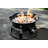 Round Steel Propane Fire Pit