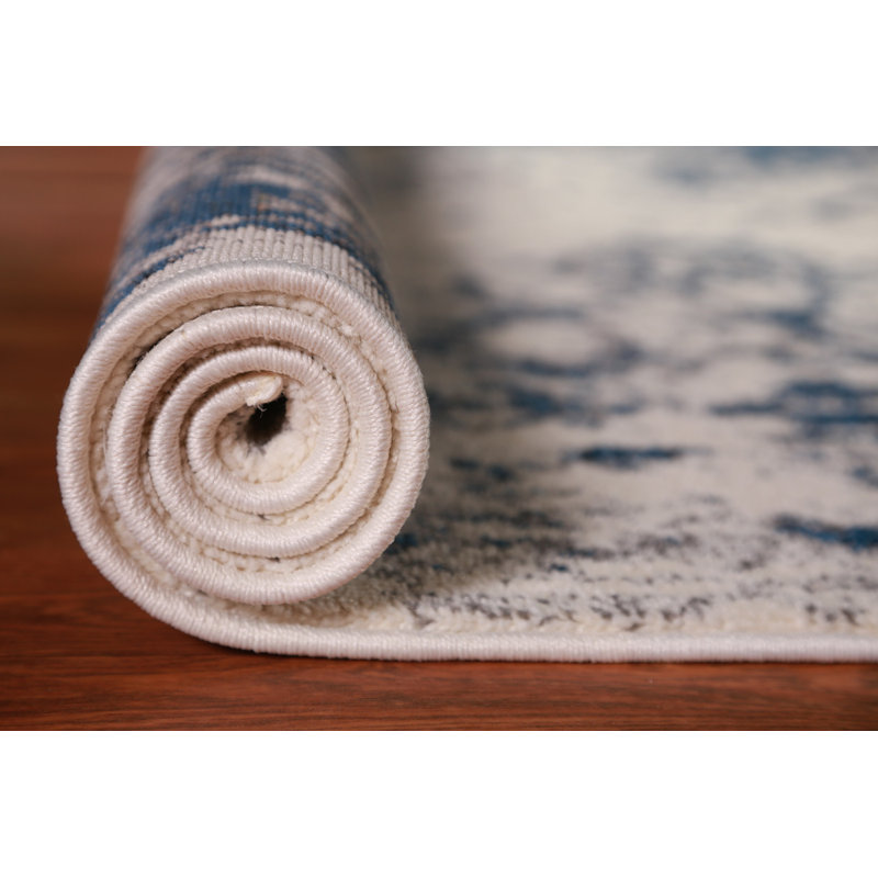 Contemporary Abstract Transitional Turkish Rug 4x6