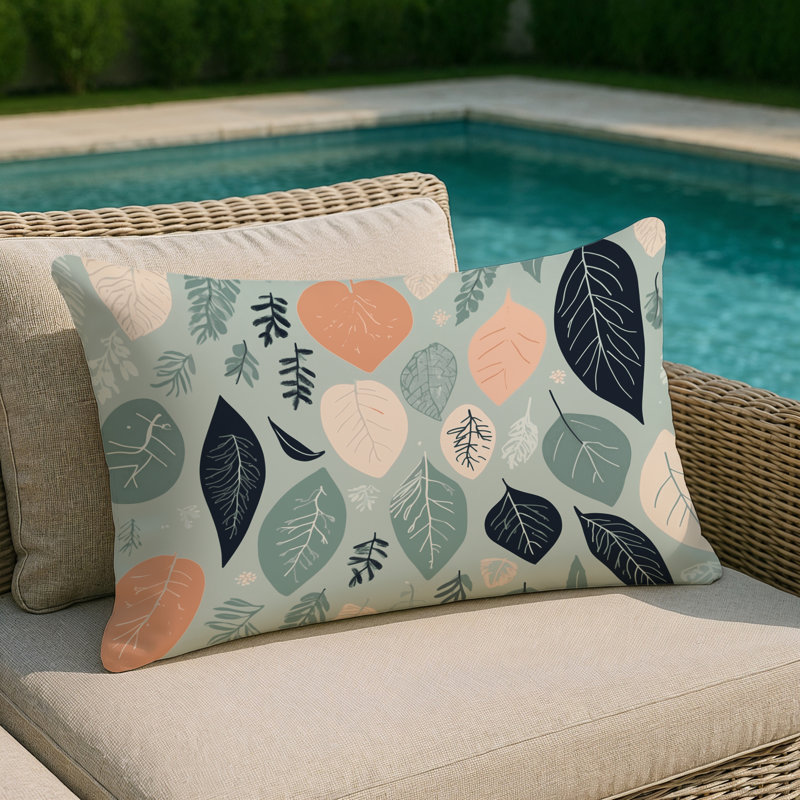 Soft Harvest Indoor And Outdoor Throw Pillow, Rectangle 18"H x 25"W