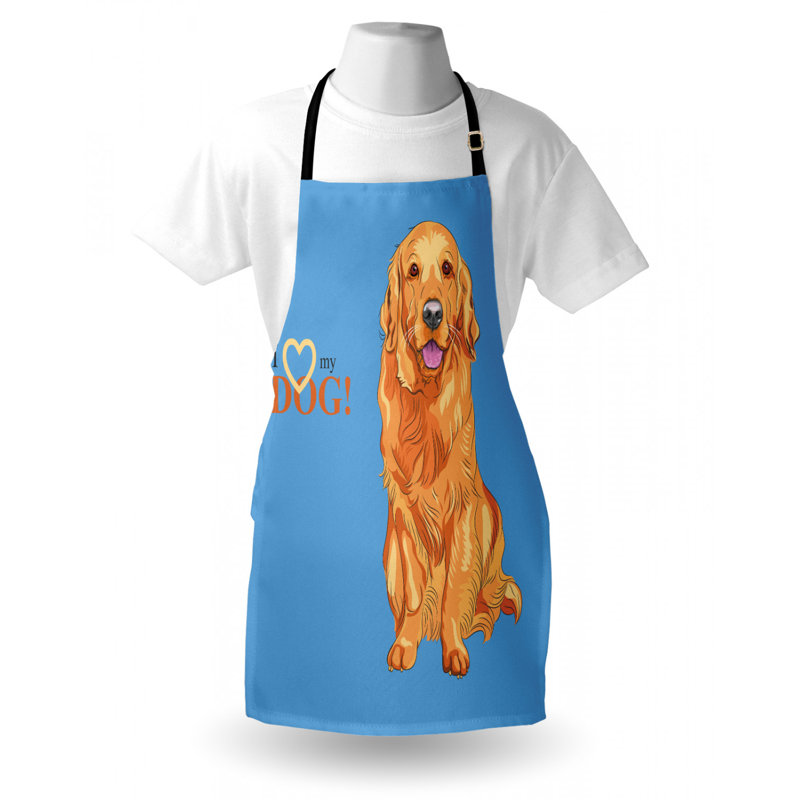Tablier de golden retriever